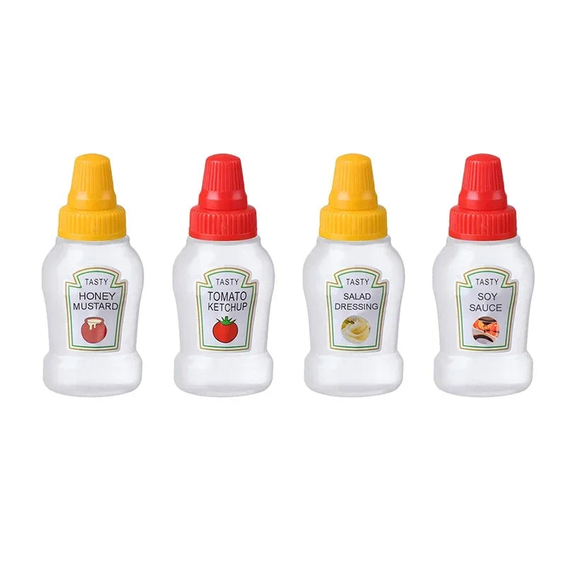 Mini Condiment Bottle Camping Squeeze Bottles