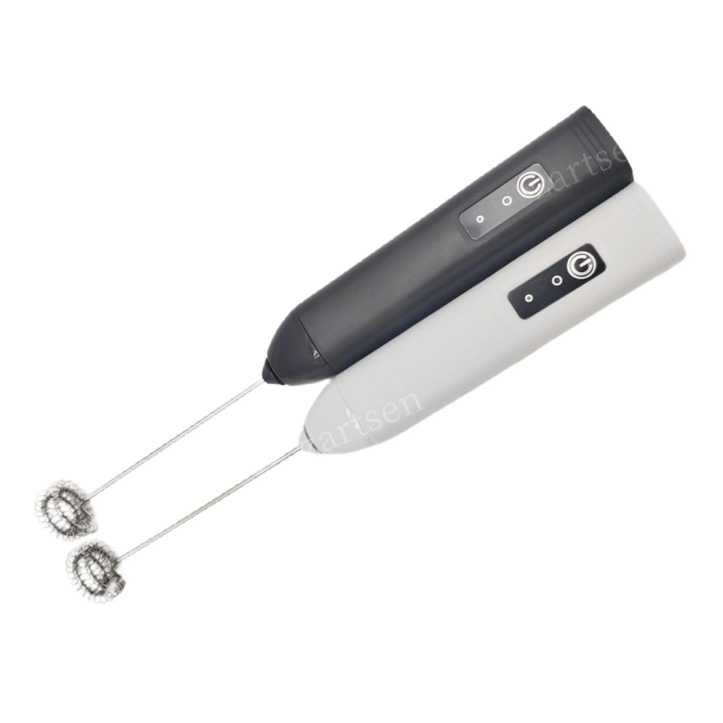 Wireless Milk Frother Electric Type-C Handheld Blender Stainless Steel Mini Coffee Maker