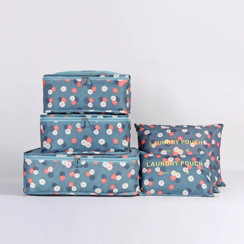 Travel Clothes Storage Box Waterproof Oxford Fabric Storage Bag