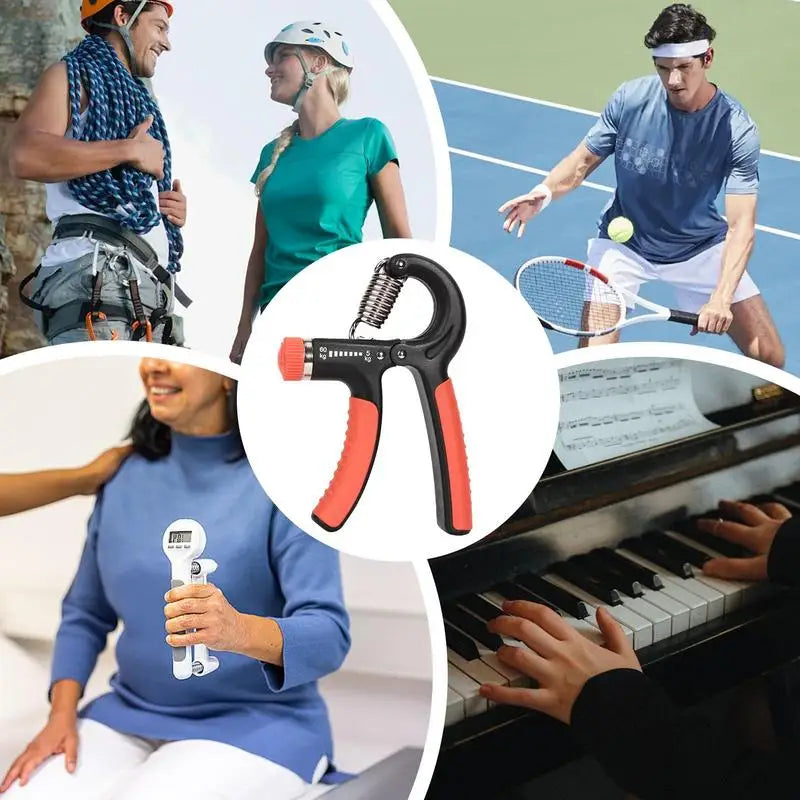 Hand Strengthener Hand Exerciser Adjustable Resistance Finger Strengthener Hand Grip