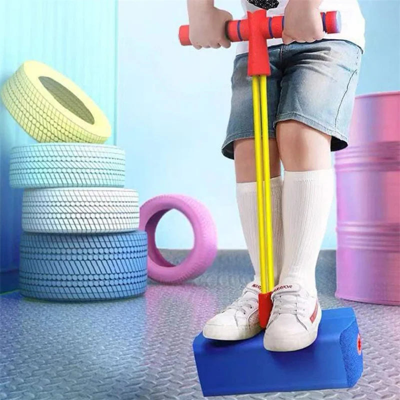 Kids Grow Taller Balance Toy Frog Jumping Sports Outdoor Exercise