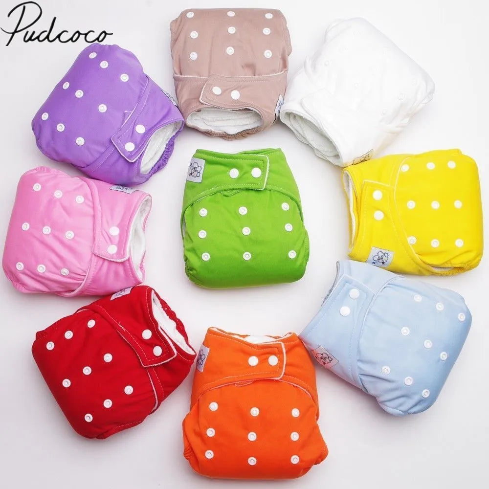 1PC Adjustable Reusable Lot Baby Kids Boys Girls Washable Cloth Diaper