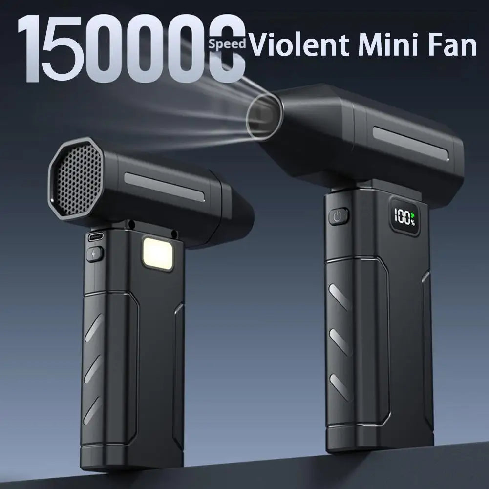X8 Brushless Turbo Jet Fan Blower 150000RPM Powerful Electric Air Blower Vacuum Dust Cleaner
