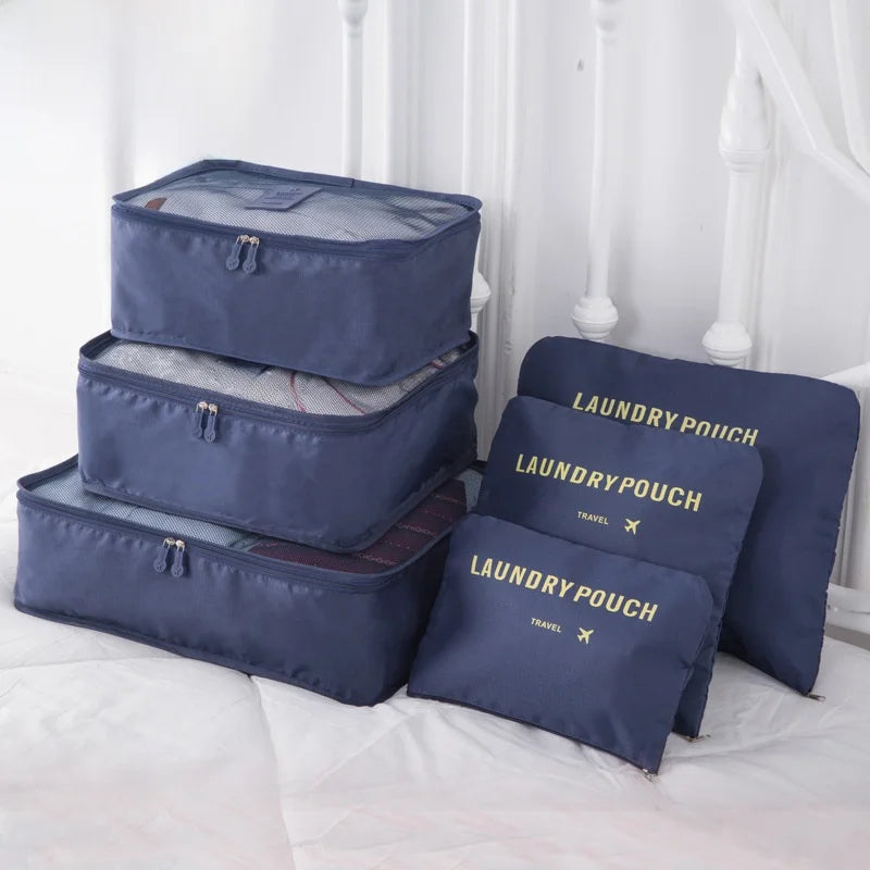 Travel Clothes Storage Box Waterproof Oxford Fabric Storage Bag