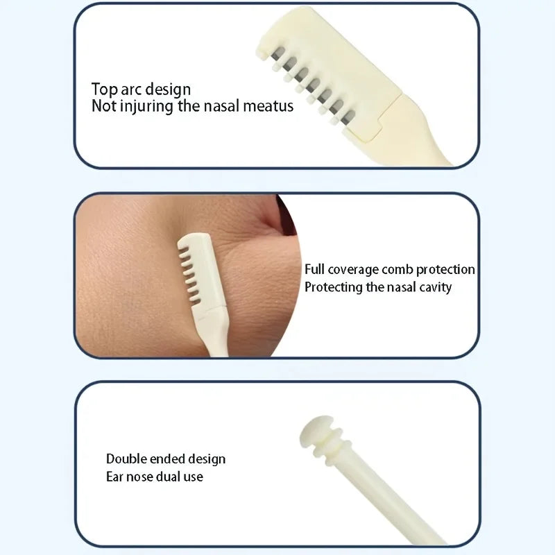 Nose Hair Remover 360 Rotating Nasal Clippers Nose Hair Trimmer