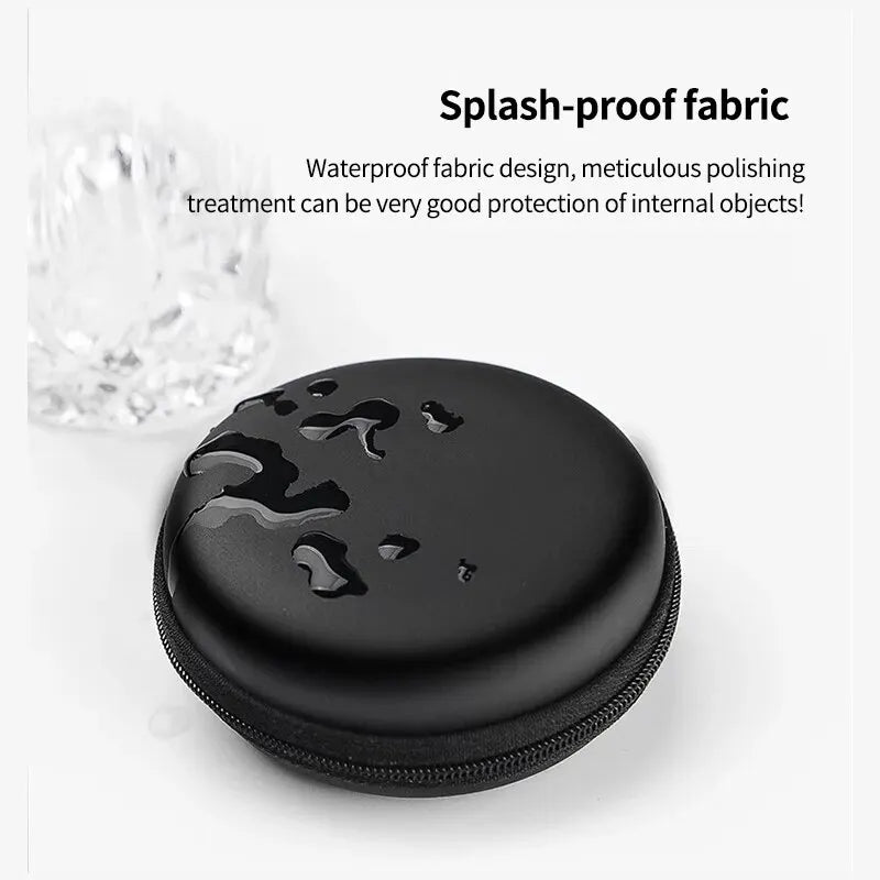 Portable Headphone Storage Bag Wired Earphone Bag