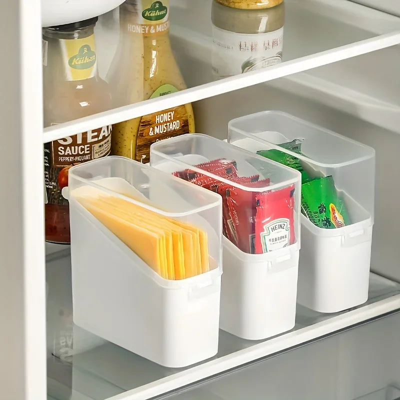 Japanese Cheese Slice Storage Box Compact Stylish Fridge Organizer