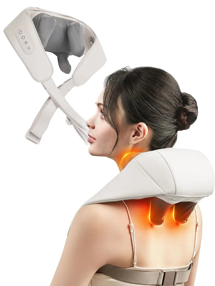 2025New Multi Functional Electric Shoulder Neck Massager Targets Trapezius Muscle