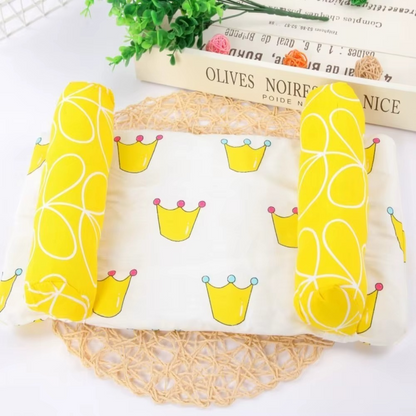 Kids Pillow for Head Shape – Baby Head Shaping Pillow with Soft Cotton Cover