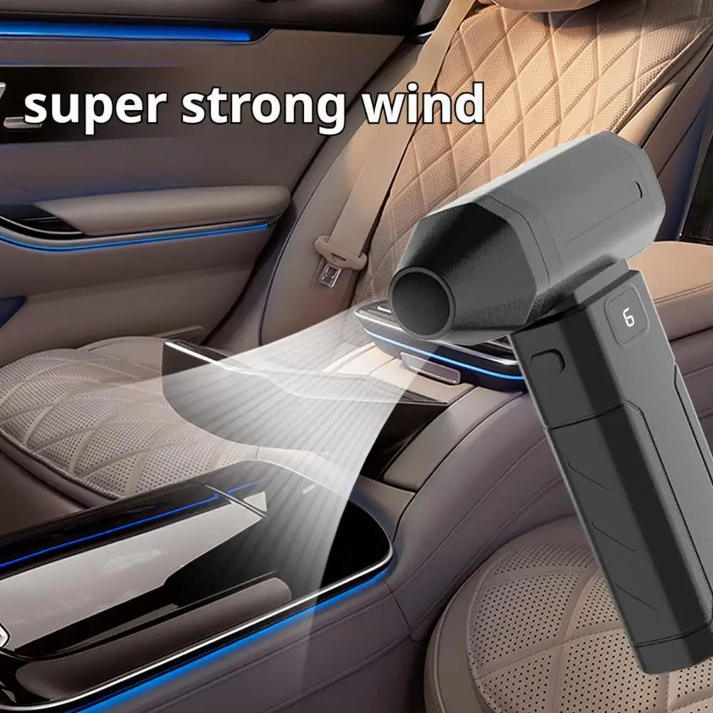 X8 Brushless Turbo Jet Fan Blower 150000RPM Powerful Electric Air Blower Vacuum Dust Cleaner