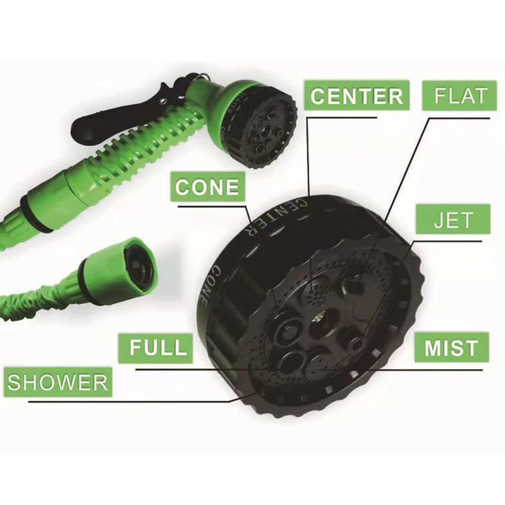 Telescopic Water Pipe, Garden Water Pipe, High-Pressure Water Gun