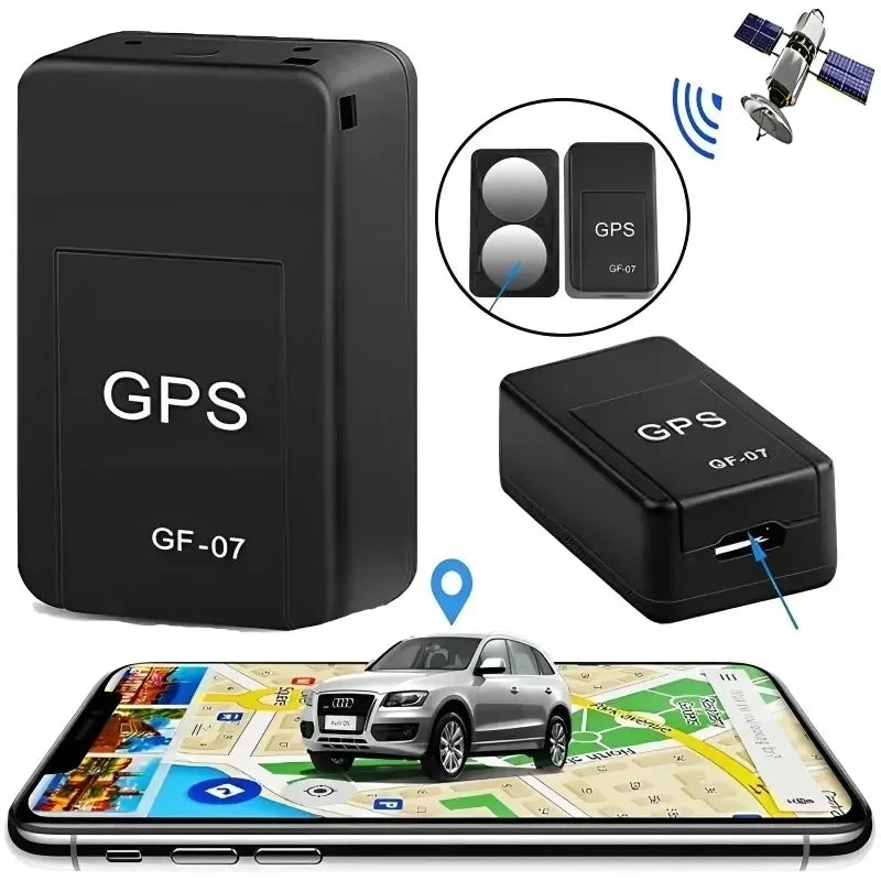 Mini GPS Tracker – Real Time Location Tracking Device for Car, Bike & Kids