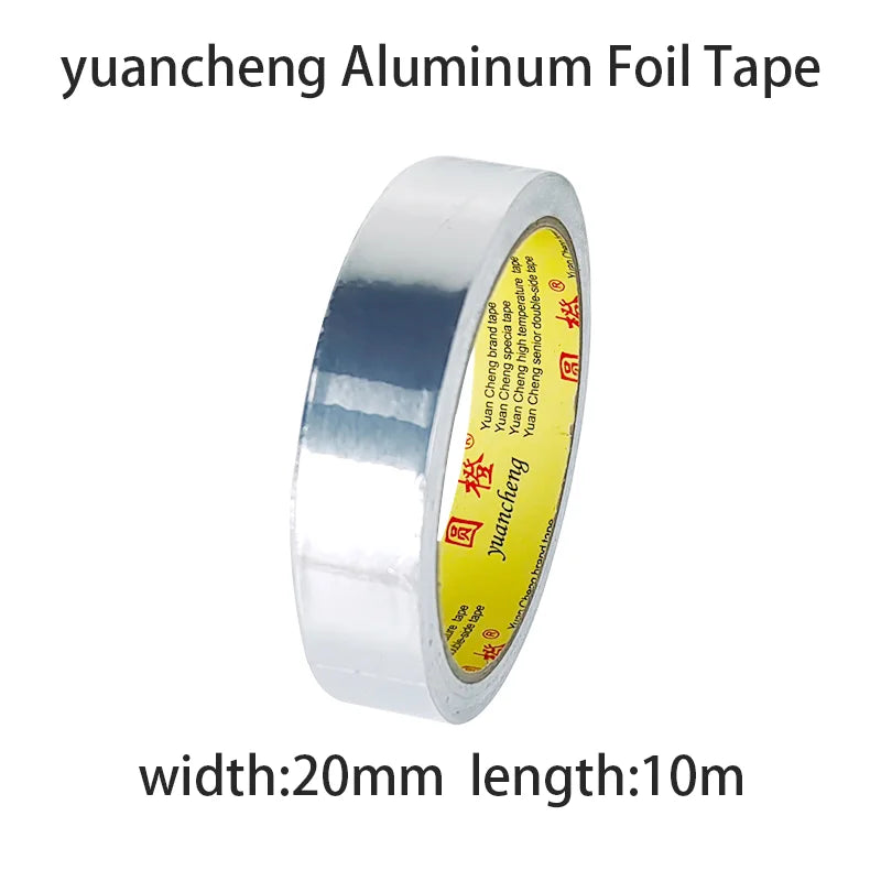 High temperature resistant aluminum foil tape, waterproof and oil-proof, flame-retardant