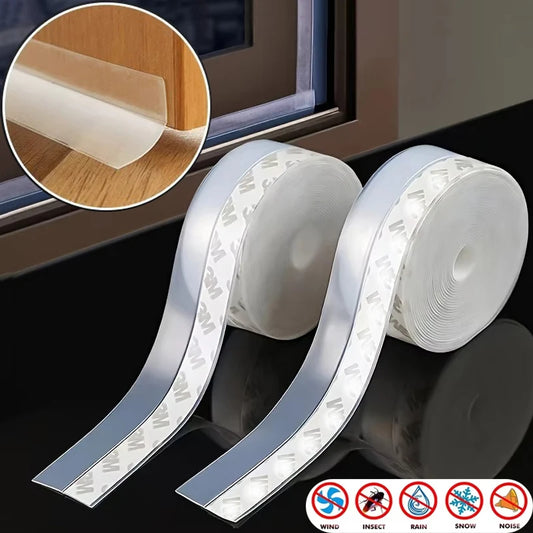 Window Door Bottom Seal Strip Door Draft Stopper Weather Window Rubber Seal Gap Sealing Tape