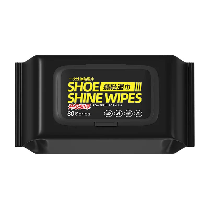 Disposable Shoe Wipes Portable Shoe Cleaners Travel Sneaker Wet Wipes