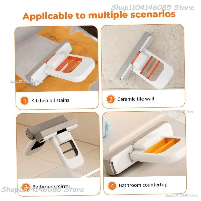 Mini Sponge Mop Hand-free Wash Mops Mini Portable Super Absorbent Mop