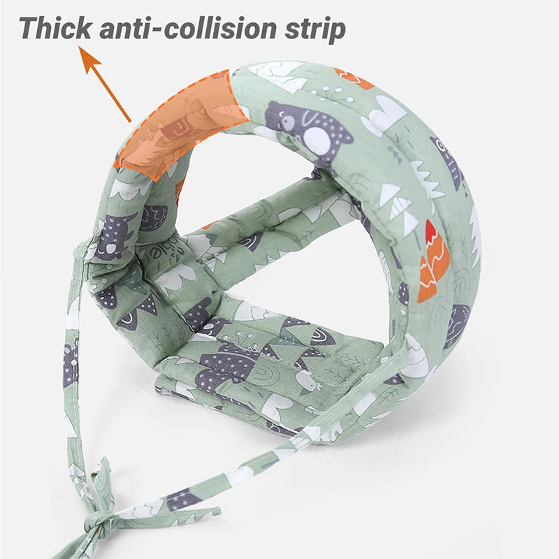 Adjustable Baby Safety Helmet Soft Comfortable Head Protection
