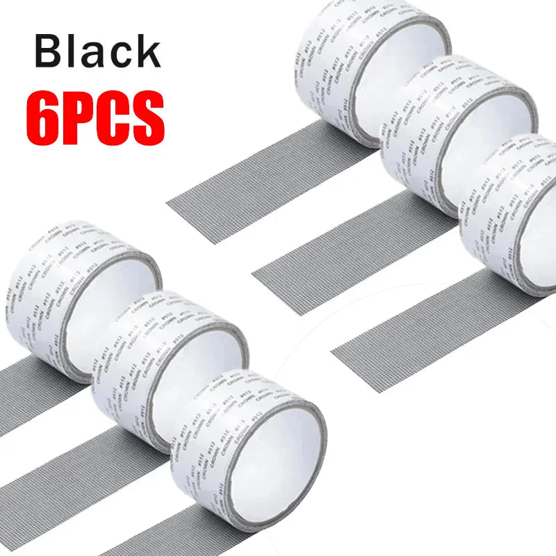 Window Screen Tape Anti-mosquito Screen Repair Subsidy Door Curtain Mosquito Net Hole Patch Repair Self-adhesive Screen Tape