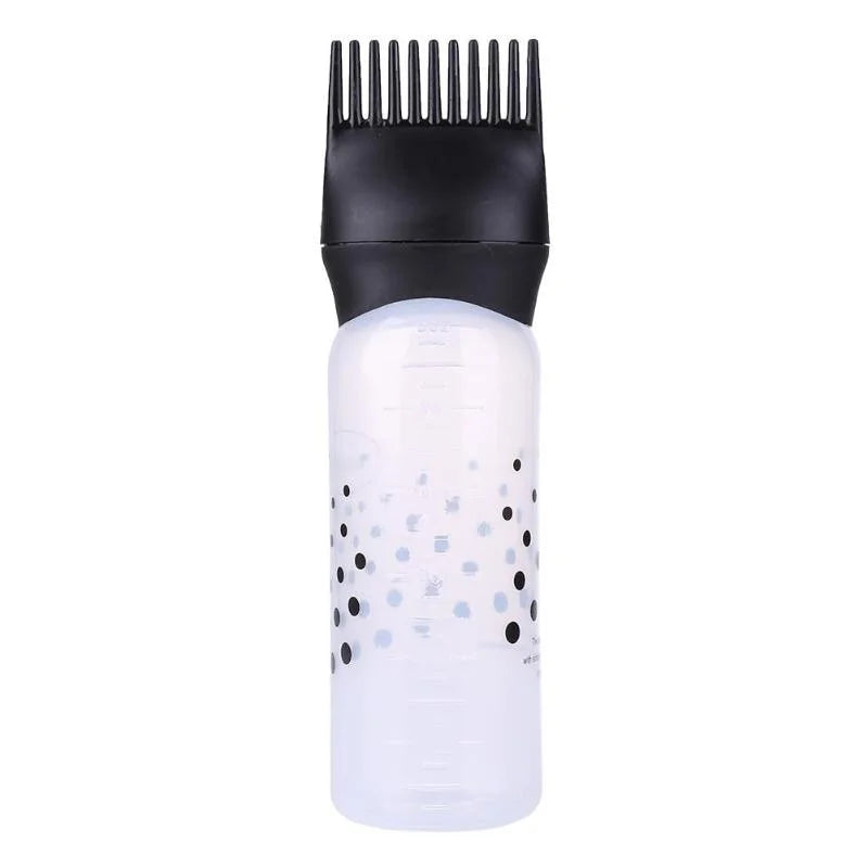 1Pcs Professional Refillable Hair Dye Applicator Brush Bottle