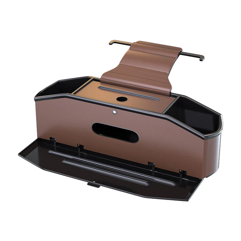 Universal Car Backseat Organizer with Tissue Dispenser