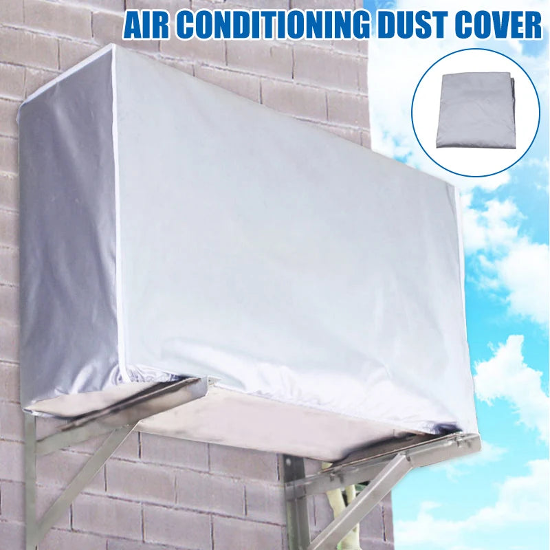 Air Conditioner Cover Anti-Dust Anti-Snow Waterproof Sunproof Conditioner Protectors