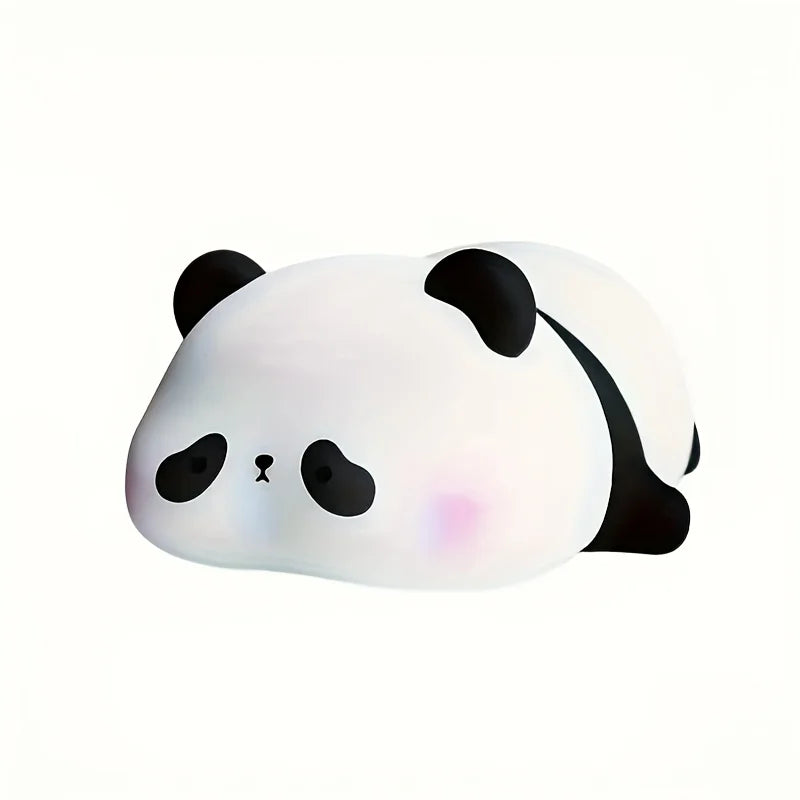 Panda Night Light, Rechargeable with Timer, Bedside Table Lamp,