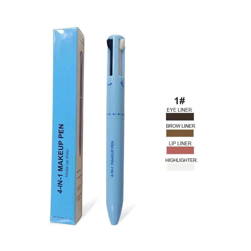 4 In 1 Eyebrow Pencil Waterproof Drawing Eye Brow