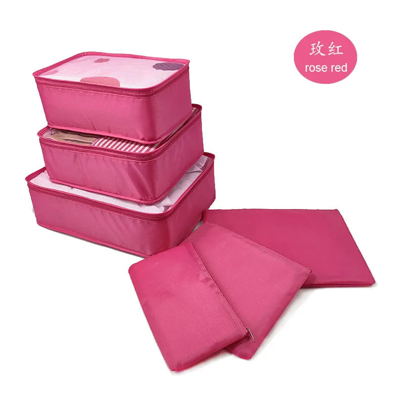 Travel Clothes Storage Box Waterproof Oxford Fabric Storage Bag