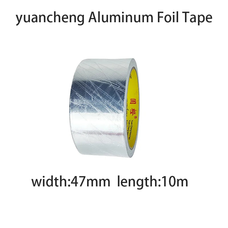 High temperature resistant aluminum foil tape, waterproof and oil-proof, flame-retardant
