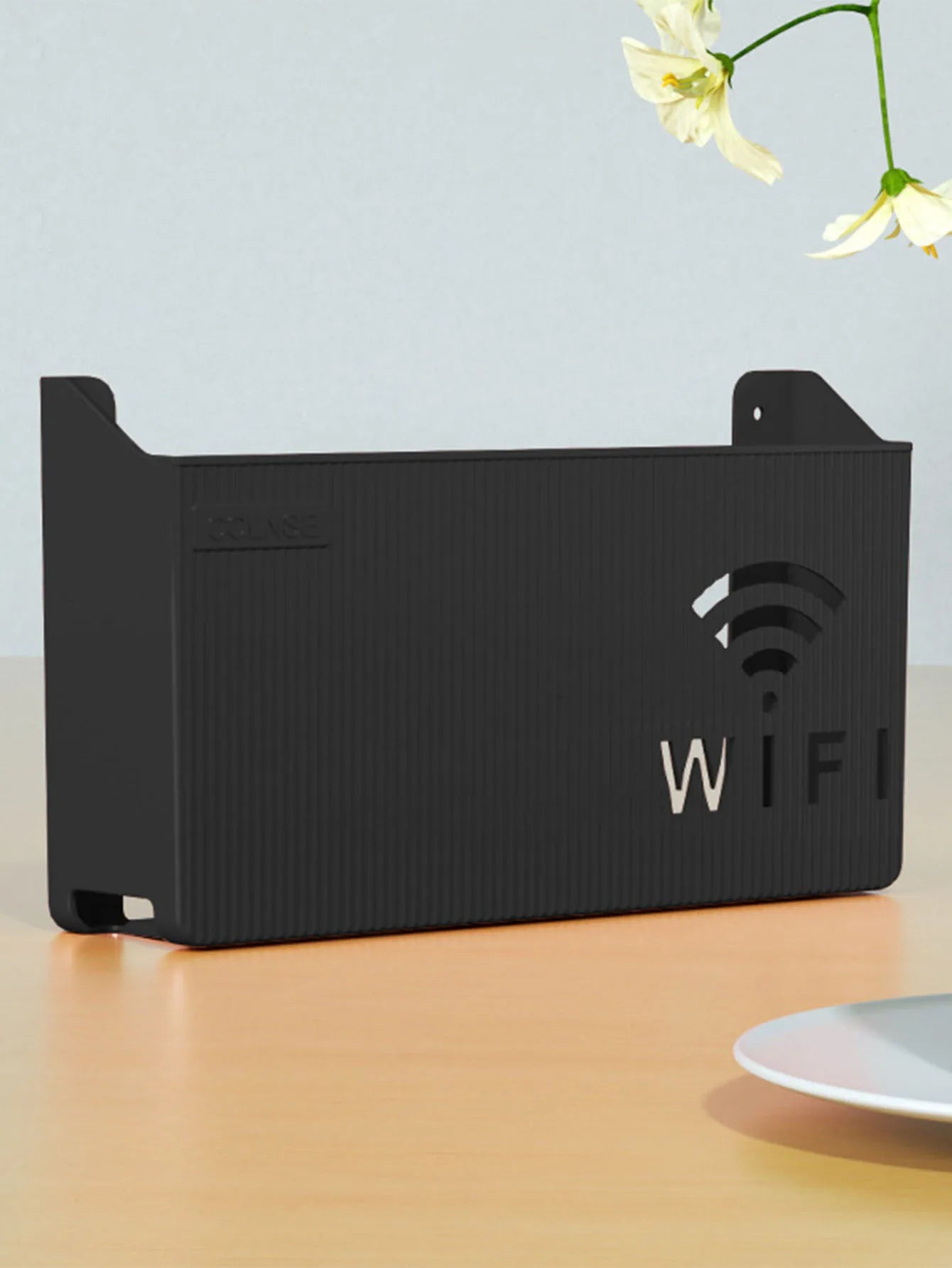 1 WIFI router storage box wall rack