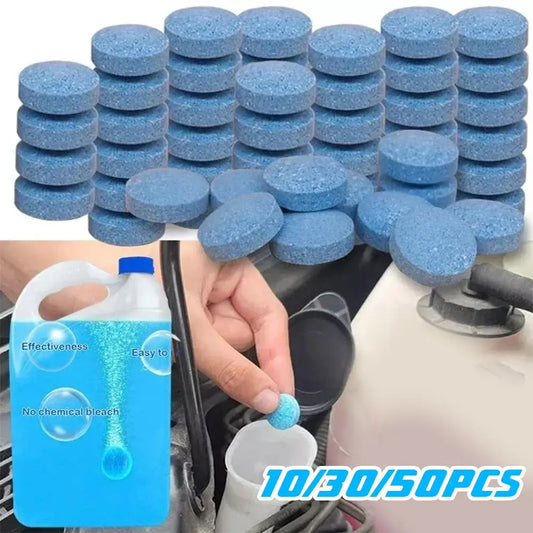 Car Windshield Washer Concentrated Clean Tablets Solid For  Car Room Kitchen Window GlassToilet Cleaning Tablet
