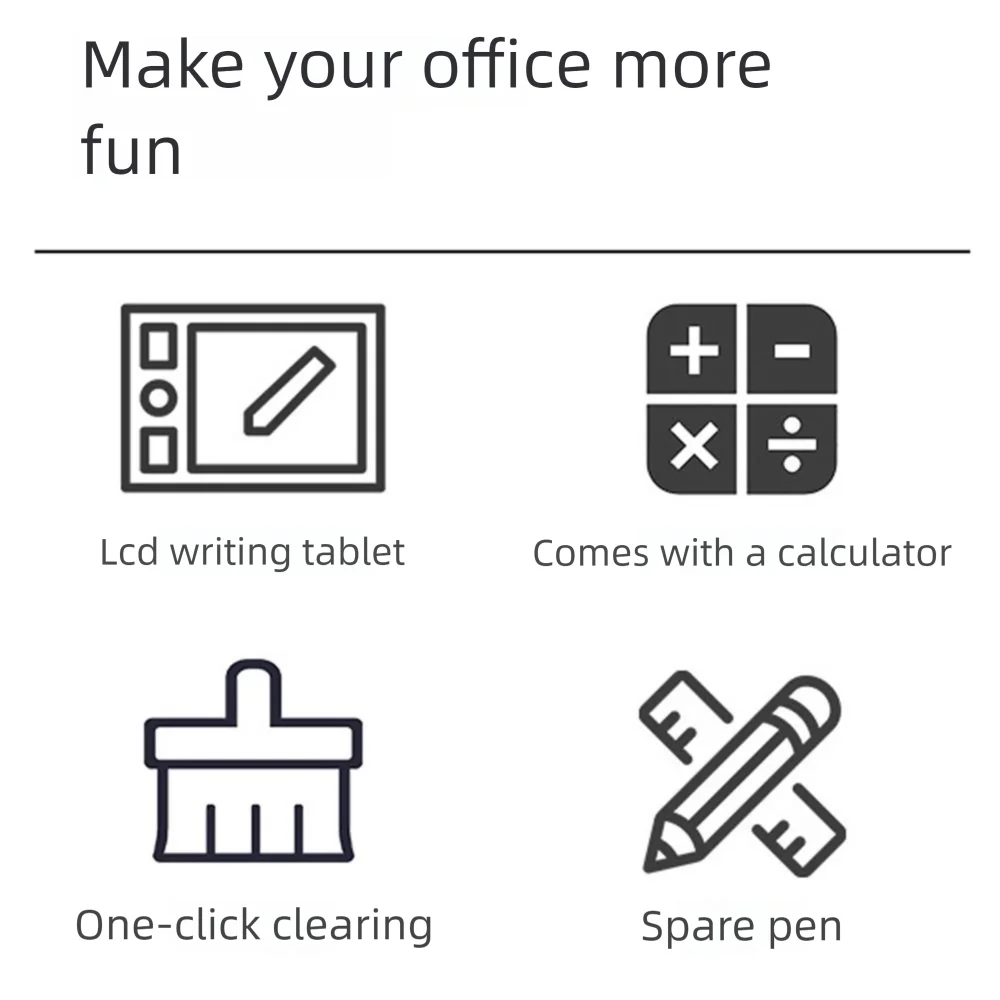 2in1 Scientific Calculator Portable Large Screen Display Function Calculators