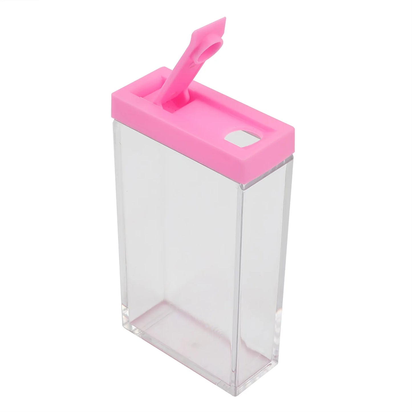 Household Transparent Plastic Seasoning Bottles Jars 6 Boxes Set