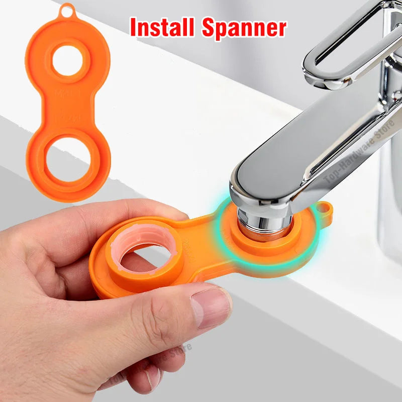 1440° Rotatable Scalable Metal Faucet Bathroom Tap Splash-proof Bubbler Kitchen Faucet