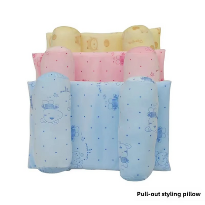 Kids Pillow for Head Shape – Baby Head Shaping Pillow with Soft Cotton Cover