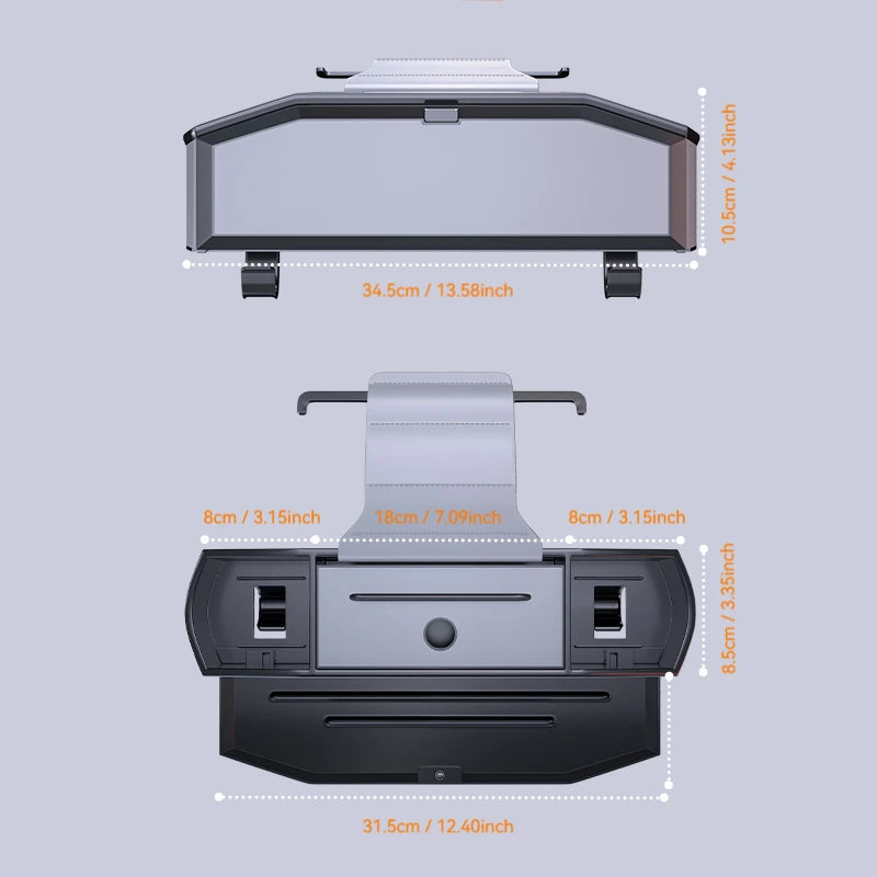 Universal Car Backseat Organizer with Tissue Dispenser
