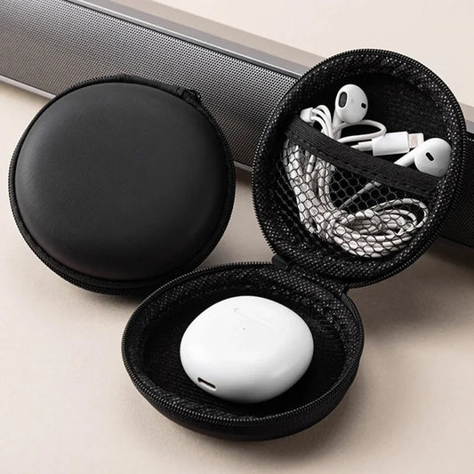 Portable Headphone Storage Bag Wired Earphone Bag