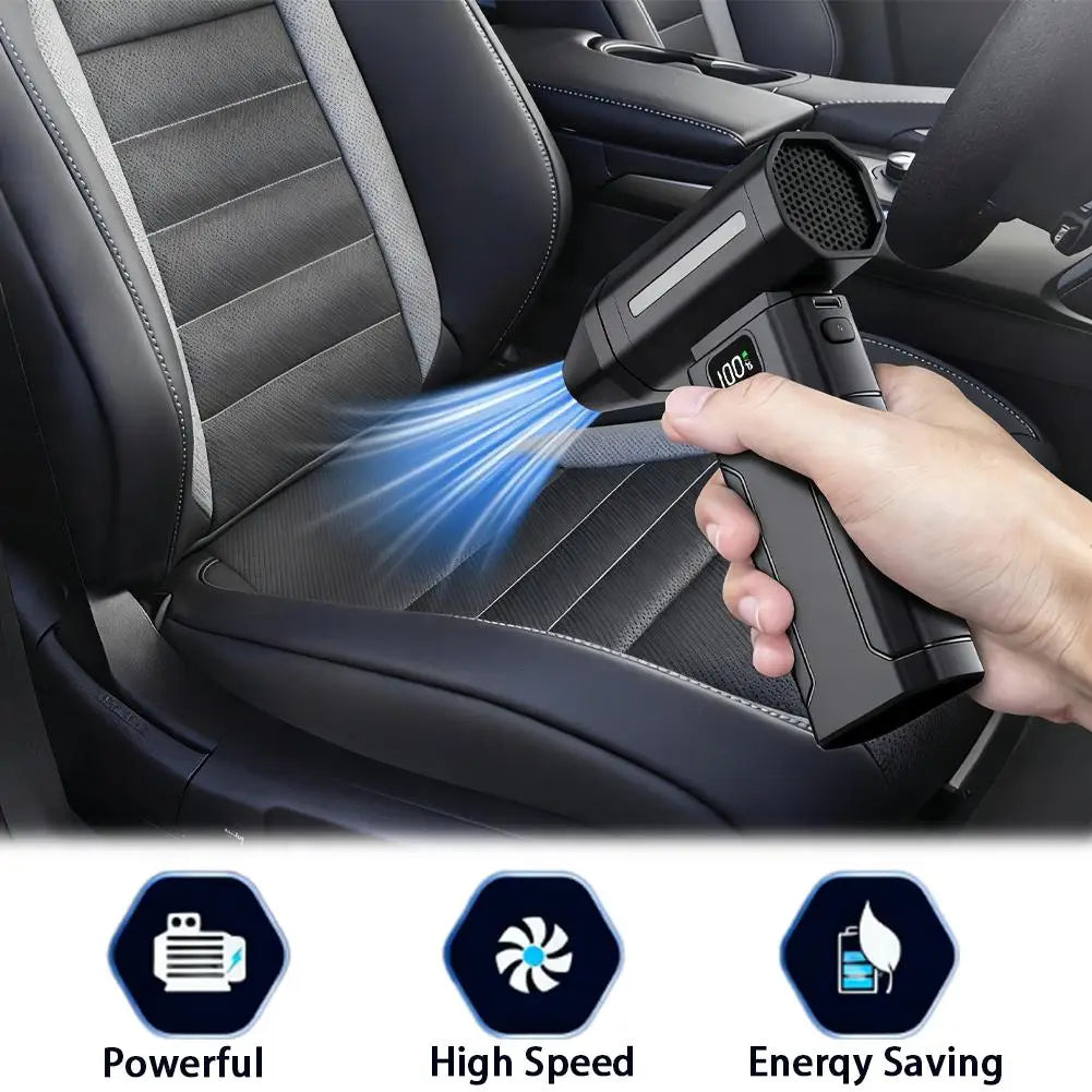 Brushless Turbo Jet Fan Blower 150000 RPM – Powerful Portable Electric Air Duster & Vacuum Cleaner for Home, Car & Electronics