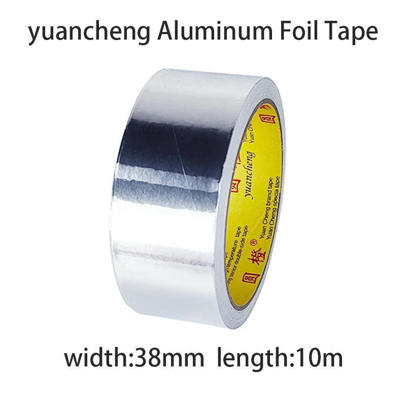 High temperature resistant aluminum foil tape, waterproof and oil-proof, flame-retardant