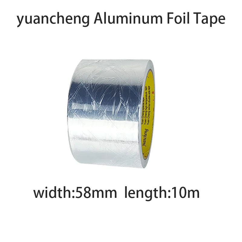 High temperature resistant aluminum foil tape, waterproof and oil-proof, flame-retardant