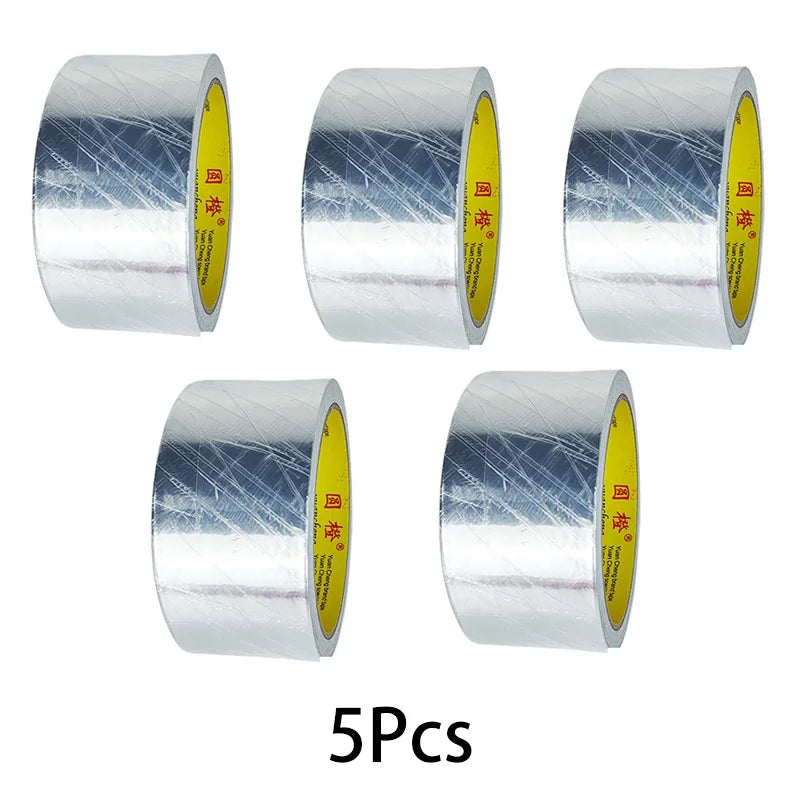 High temperature resistant aluminum foil tape, waterproof and oil-proof, flame-retardant