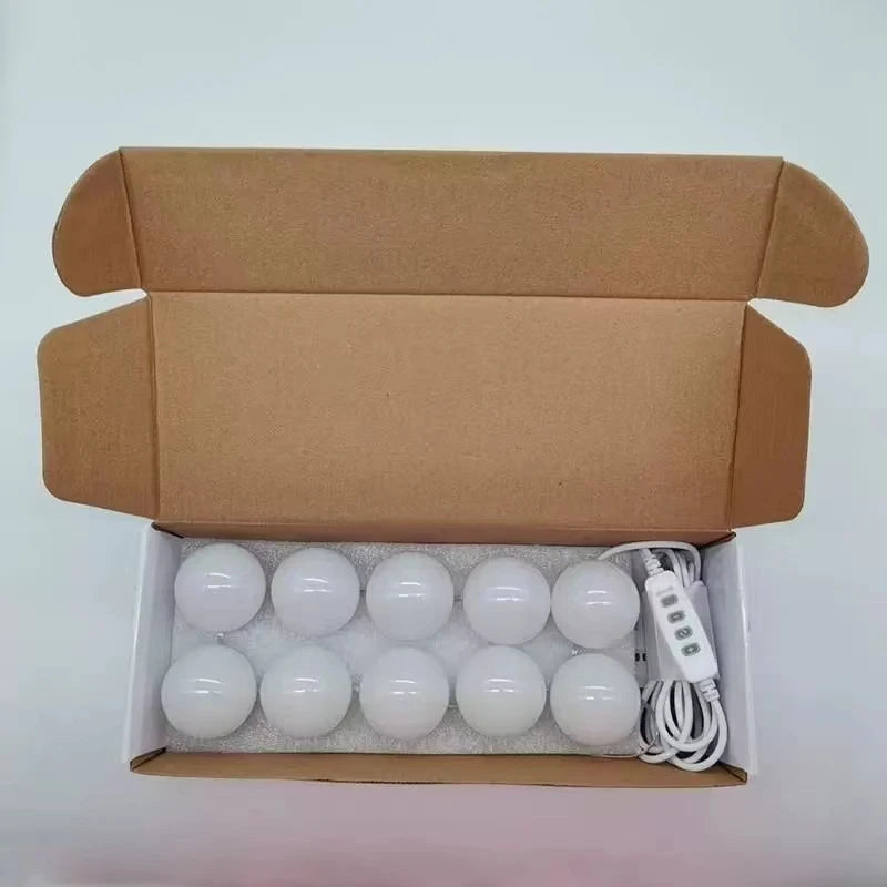 10 PC LED Light Paste Mirror Makeup Light Bulbs