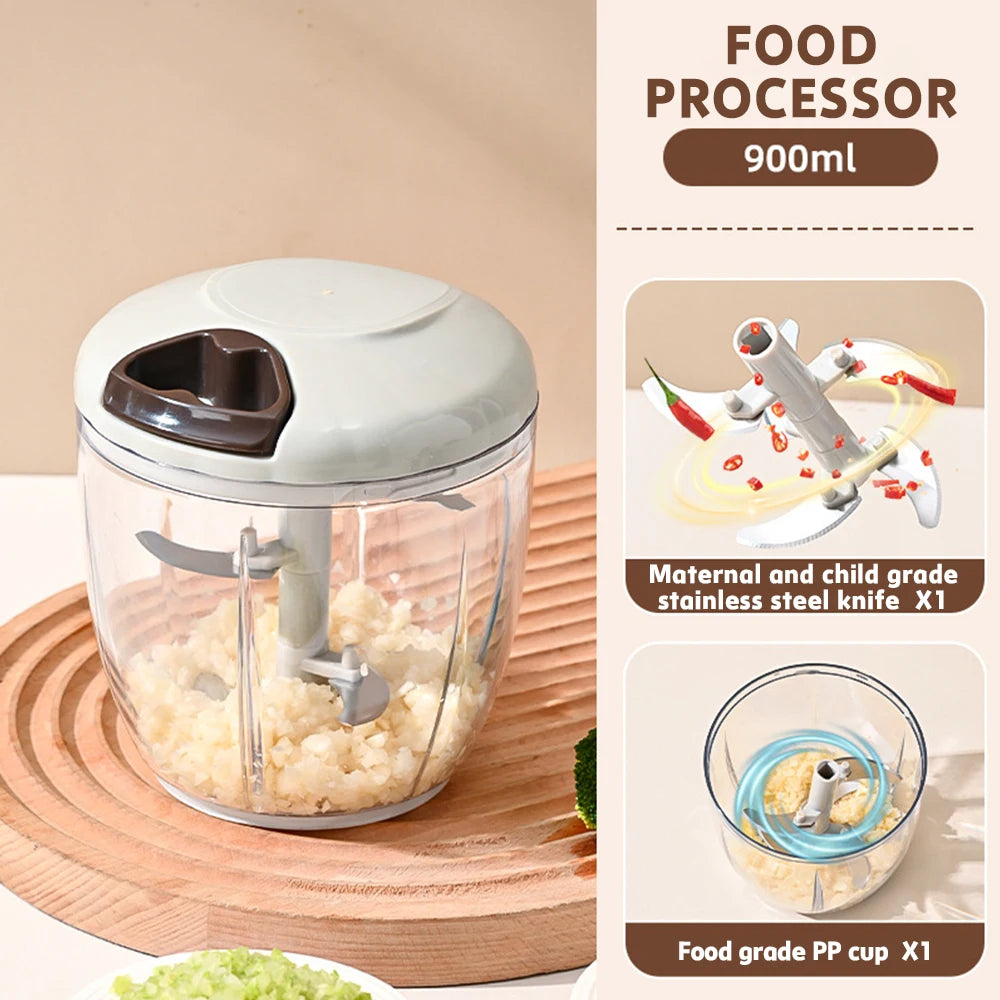 900ml kitchen and household grinder copper