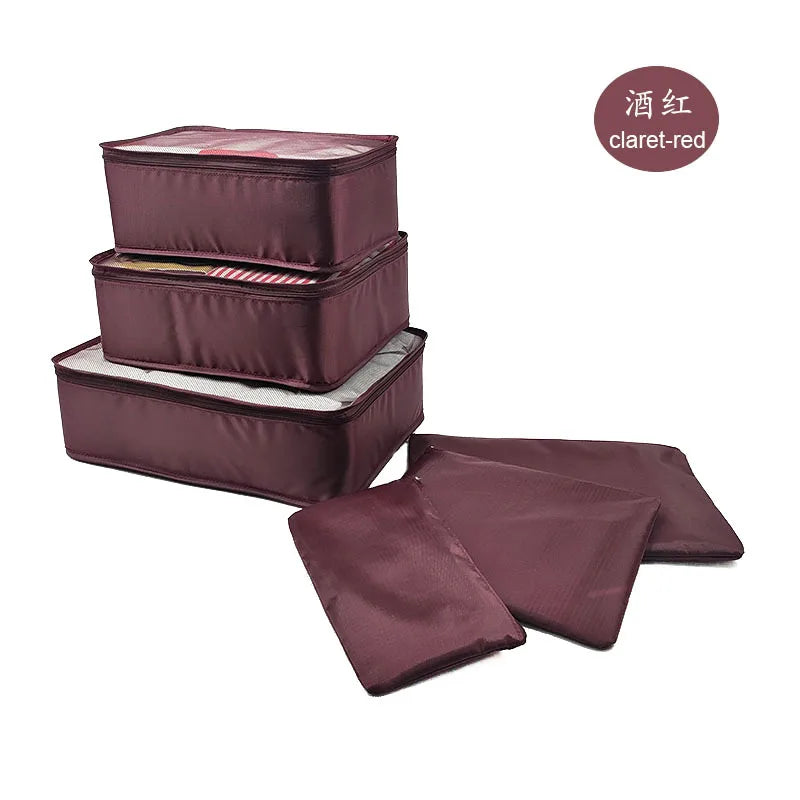 Travel Clothes Storage Box Waterproof Oxford Fabric Storage Bag