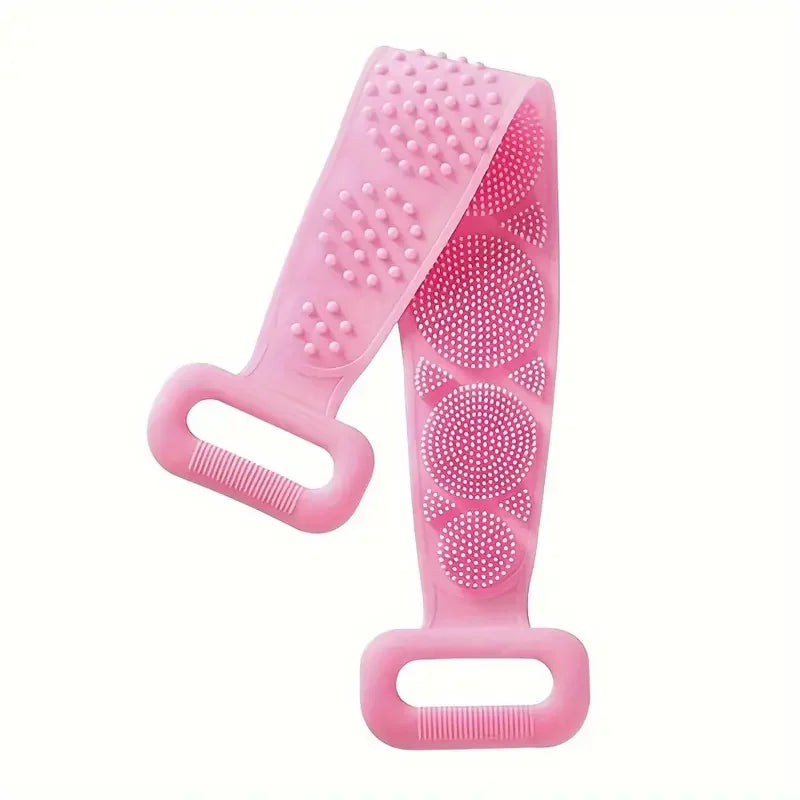 Body Silicone Brush Scrub Body Exfoliating Sponge Brush Bathroom Shower