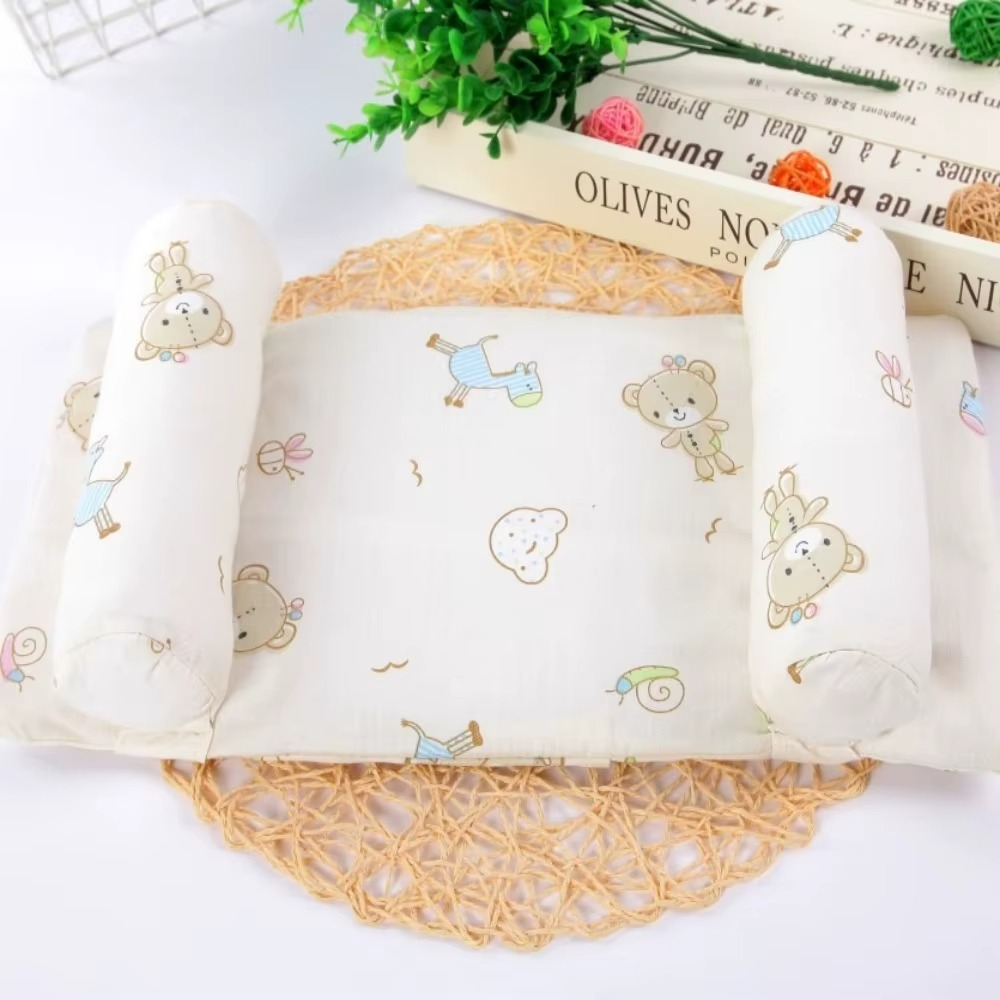 Kids Pillow for Head Shape – Baby Head Shaping Pillow with Soft Cotton Cover