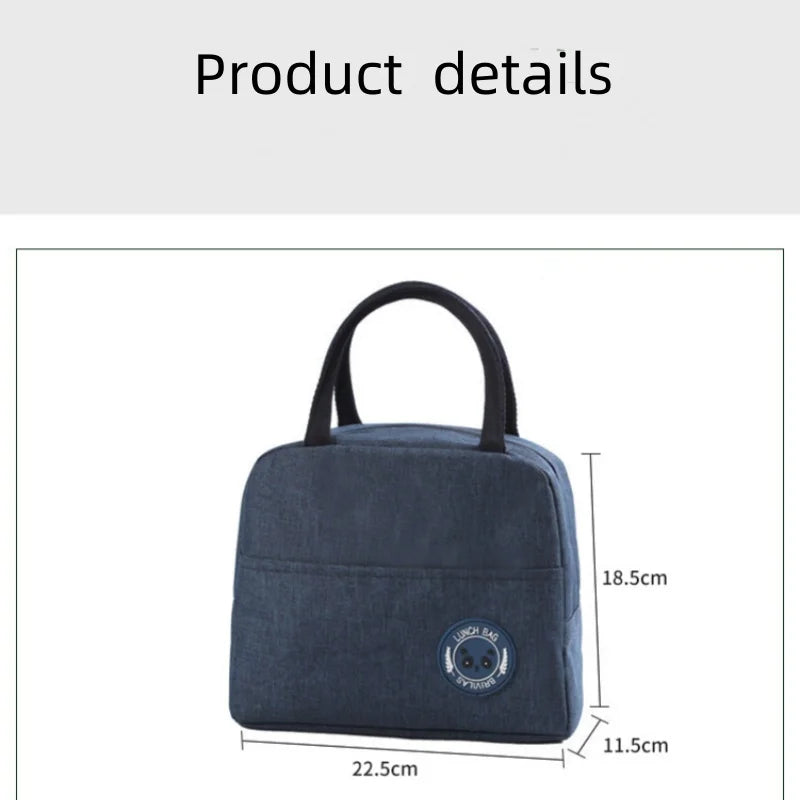 Insulation Lunch Bags Ice Storage Pack Student Portable Waterproof Picnic Box Bag