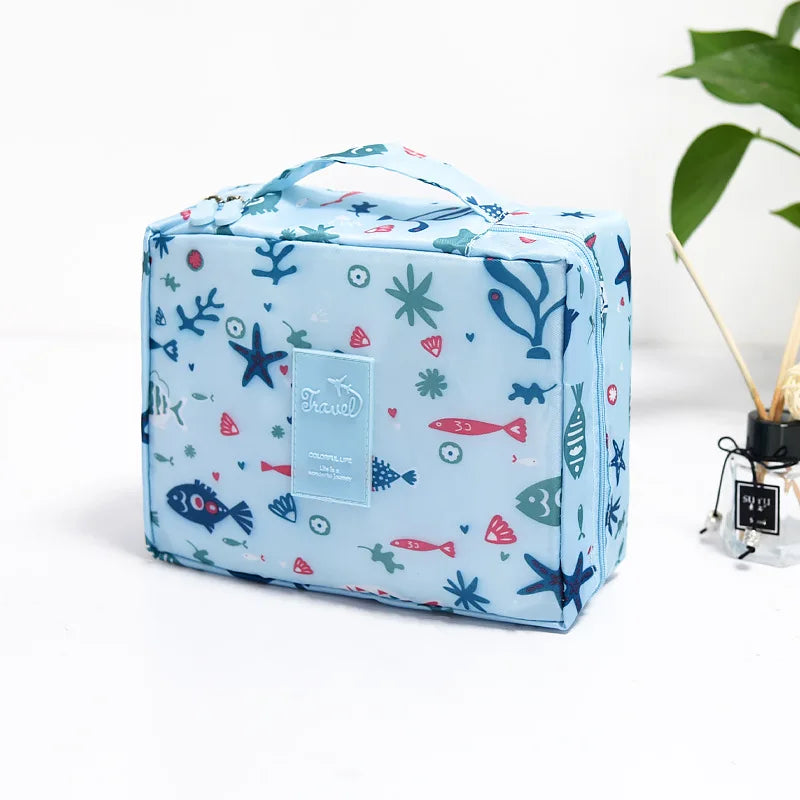 Multifunction Women Outdoor Storage Bag Toiletries Organize Cosmetic Bag