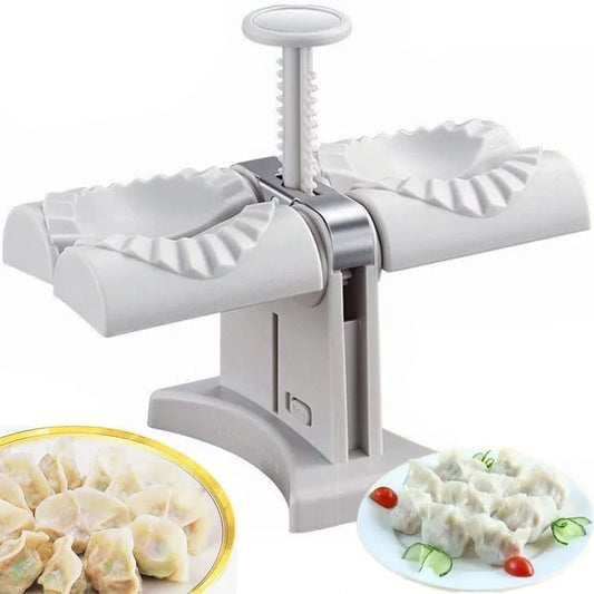 2x Dumpling Machine Kitchen Gadgets Make Two Dumpling Molds at Once