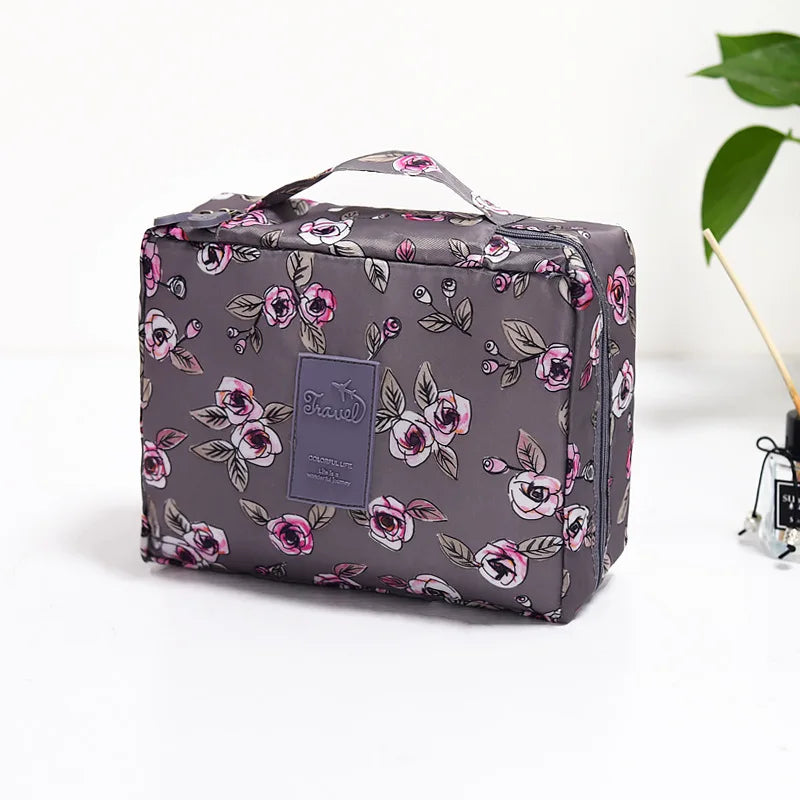 Multifunction Women Outdoor Storage Bag Toiletries Organize Cosmetic Bag